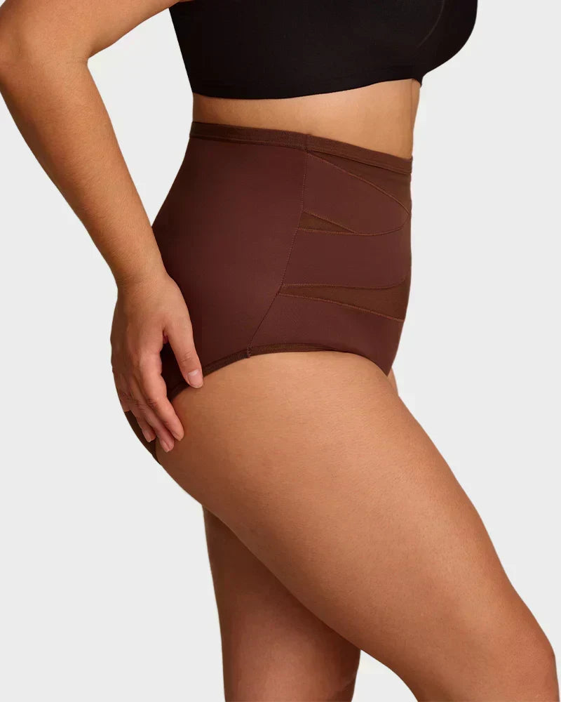 ☁️Seamless & Breathable, Everyday Comfort✨ Plus-Size High-Waist Tummy Control Panties – Soft & Skin-Friendly, No Marks ✨