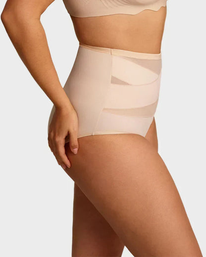 🩺Antibacterial Cotton Gusset, Healthy Care✨ Plus-Size High-Waist Tummy Control Panties – Antibacterial Cotton Gusset & Precise Stitching | Reduces Friction, All-Day Freshness ✨