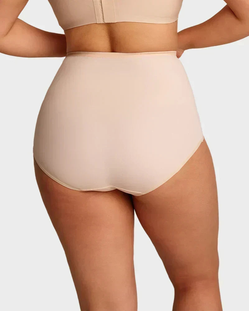 ☁️Seamless & Breathable, Everyday Comfort✨ Plus-Size High-Waist Tummy Control Panties – Soft & Skin-Friendly, No Marks ✨