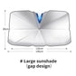 ☂️🔥 Umbrelă Parasolar Auto Pliabilă – Protecție UV & Fără Căldură în Mașină! 🚗❄️