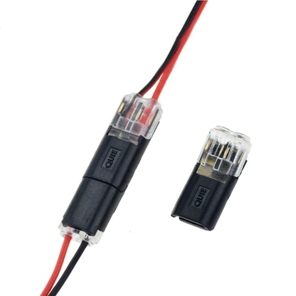 🔌 Conector Dublu cu Cablu, Tip Plug-in și Cataramă de Blocare – Conexiune Sigură și Stabilă pentru Instalațiile Tale! 🛠️