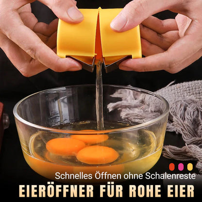 【🔥Instrumente de bucătărie esențiale】🥚Deschizător de ouă – Precizie, Igienă și Eleganță la Masă! ✨🍽️