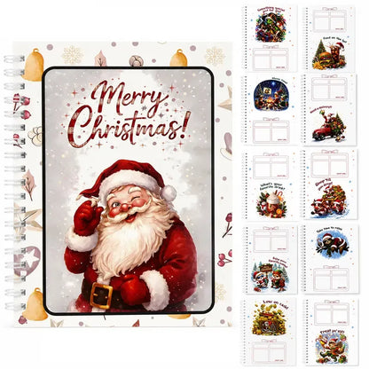 🎄🎁Christmas Sale 70% OFF!🎅DIY Spiral-Bound Christmas Gift Card Album with Surprise Pages👍