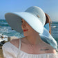 👒☀️ Pălărie de Soare cu Bor Larg și Guler Detasabil – Protecție Totală & Design Aerisit! 🌸✨
