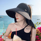 👒☀️ Pălărie de Soare cu Bor Larg și Guler Detasabil – Protecție Totală & Design Aerisit! 🌸✨