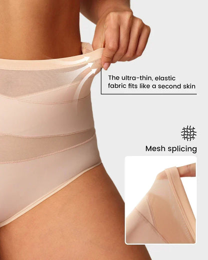 🩺Antibacterial Cotton Gusset, Healthy Care✨ Plus-Size High-Waist Tummy Control Panties – Antibacterial Cotton Gusset & Precise Stitching | Reduces Friction, All-Day Freshness ✨