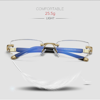 🔄Intelligent Zoom, Near & Far👓 Progressive Multifocal Reading Glasses – Aerospace TR90 & Titanium | Perfect for Reading, Phone & TV, No Need to Remove ✨