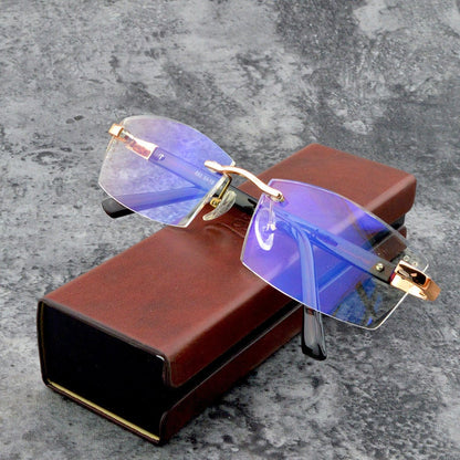 🔄Intelligent Zoom, Near & Far👓 Progressive Multifocal Reading Glasses – Aerospace TR90 & Titanium | Perfect for Reading, Phone & TV, No Need to Remove ✨