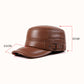 🔥PU Leather Flat Top Thermal Baseball Cap