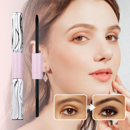 🥳BUY 1 GET 1 FREE: £9.99!! 💞HOT SALE! 👁️✨ All-Day Curl & Volume, Smudge-Proof! Waterproof 2-in-1 Mascara for Natural Lashes 💖