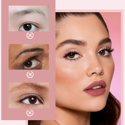 🥳BUY 1 GET 1 FREE: £9.99!! 💞HOT SALE! 👁️✨ All-Day Curl & Volume, Smudge-Proof! Waterproof 2-in-1 Mascara for Natural Lashes 💖