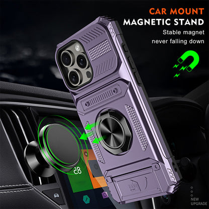 🥳2026 HOT SALE🥳💞50K+ SOLD! 📱 60% OFF! 💳Magnetic Phone Case with Card Holder – built-in slot holds ID & bank cards, so you never leave home without them. No more rummaging through bags – cards stay with your phone, always! 🛡️✨