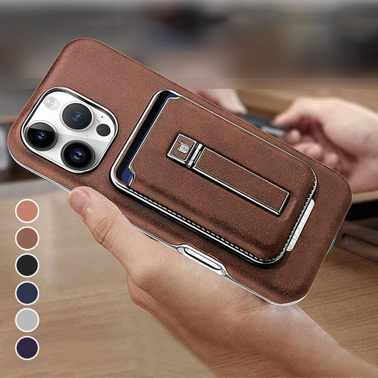 💢 Caz de telefon din piele de lux