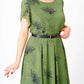 🎁👗 Moda imprimate rochie de sifon