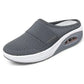 🔥 EU 35-43 🌺👡 Papuci cu toc înclinat din material casual pentru femei 🌿🌬️