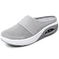 🔥 EU 35-43 🌺👡 Papuci cu toc înclinat din material casual pentru femei 🌿🌬️