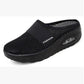 🔥 EU 35-43 🌺👡 Papuci cu toc înclinat din material casual pentru femei 🌿🌬️