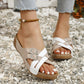 👟【EU36-43】Sandale de vară pentru femei cu curea transversală reglabilă