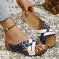 👟【EU36-43】Sandale de vară pentru femei cu curea transversală reglabilă