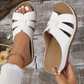 🔥Femei respirabil Cozy Flat Sole Faux Sandale din piele💥