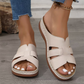 🔥Femei respirabil Cozy Flat Sole Faux Sandale din piele💥