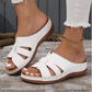 🔥Femei respirabil Cozy Flat Sole Faux Sandale din piele💥