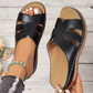 🔥Femei respirabil Cozy Flat Sole Faux Sandale din piele💥