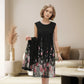 🌸【XL-4XL】Elegant dantelă florale rochie 3/4 maneca Cardigan 2 Piece Set