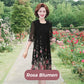 🌸【XL-4XL】Elegant dantelă florale rochie 3/4 maneca Cardigan 2 Piece Set