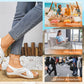 🔥Sandale confortabile retro cu pană pentru femei💥