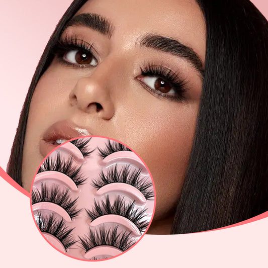 💕 Gene false curbate cu aspect natural