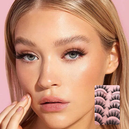 💕 Gene false curbate cu aspect natural