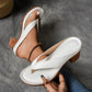 💕Femeii de vară Chunky Heel Flip Flops