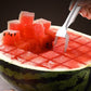 🍉✨ Furculiță 2 în 1 din Oțel Inoxidabil pentru Fructe – Taie și Servește Rapid! 🍴😋
