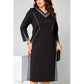 【S-4XL】🌺Rochie elegantă cu imprimeu patchwork
