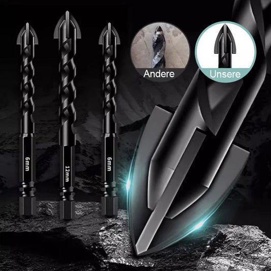 ✨Set de biți de găurit cruce cu 4 muchii 7pcs🔥Anul Nou de vânzare 40% off