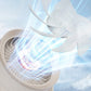 ❄️✨ Ventilator Mini Reîncărcabil cu Montare pe Perete și LED – Răcire 360°, Viteză Reglabilă și Economie de Spațiu! 🔋💡