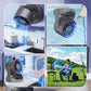 ❄️✨ Ventilator Mini Reîncărcabil cu Montare pe Perete și LED – Răcire 360°, Viteză Reglabilă și Economie de Spațiu! 🔋💡