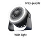 ❄️✨ Ventilator Mini Reîncărcabil cu Montare pe Perete și LED – Răcire 360°, Viteză Reglabilă și Economie de Spațiu! 🔋💡