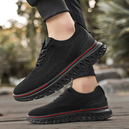 🦶3D Support & Cushioning, Pain-Free Walking✨ Men's Supportive Sneakers – Arch Support & Shock-Absorbing Rubber Sole ✨