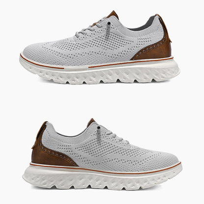 🦶3D Support & Cushioning, Pain-Free Walking✨ Men's Supportive Sneakers – Arch Support & Shock-Absorbing Rubber Sole ✨