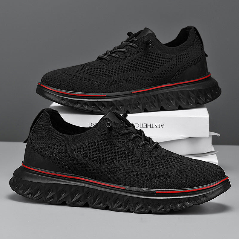 🦶3D Support & Cushioning, Pain-Free Walking✨ Men's Supportive Sneakers – Arch Support & Shock-Absorbing Rubber Sole ✨
