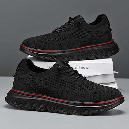 🦶3D Support & Cushioning, Pain-Free Walking✨ Men's Supportive Sneakers – Arch Support & Shock-Absorbing Rubber Sole ✨