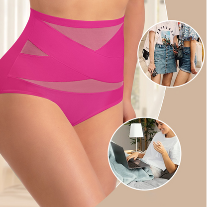 🩺Antibacterial Cotton Gusset, Healthy Care✨ Plus-Size High-Waist Tummy Control Panties – Antibacterial Cotton Gusset & Precise Stitching | Reduces Friction, All-Day Freshness ✨