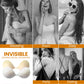 Autocollant de poitrine invisible sans trace de bouton avant