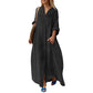 Femeii Casual Shirt rochie lungă cu buzunar