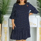 Polka Dot Ruffle Dress