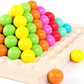 Wooden Board Bead Game