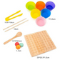 Wooden Board Bead Game