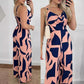 Women's Spaghetti Strap Backless Wide Leg Jumpsuit
